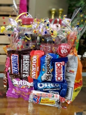Pop Singles - pop, chips, candy bars, etc